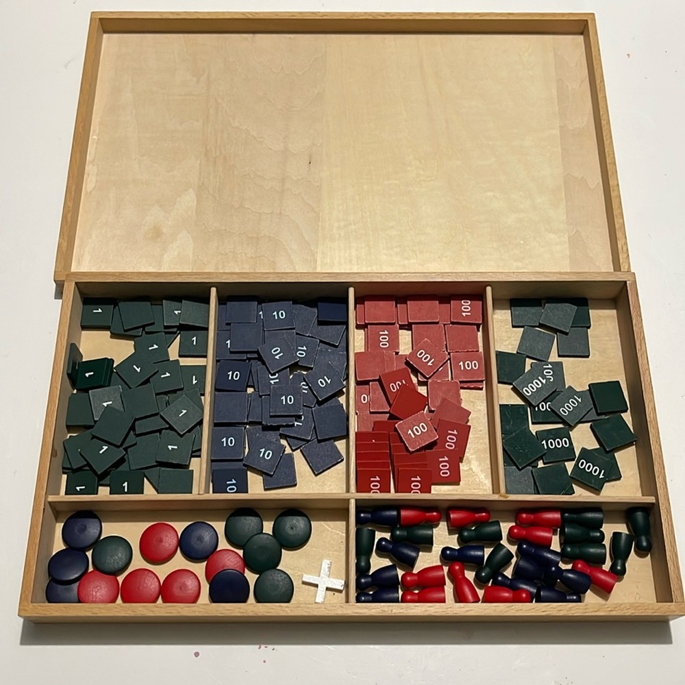 Montessori Stamp Game